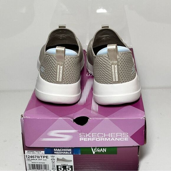 Skechers Alia GOWalk Joy Washable Vegan Bungee Sneakers - Picture 6 of 6